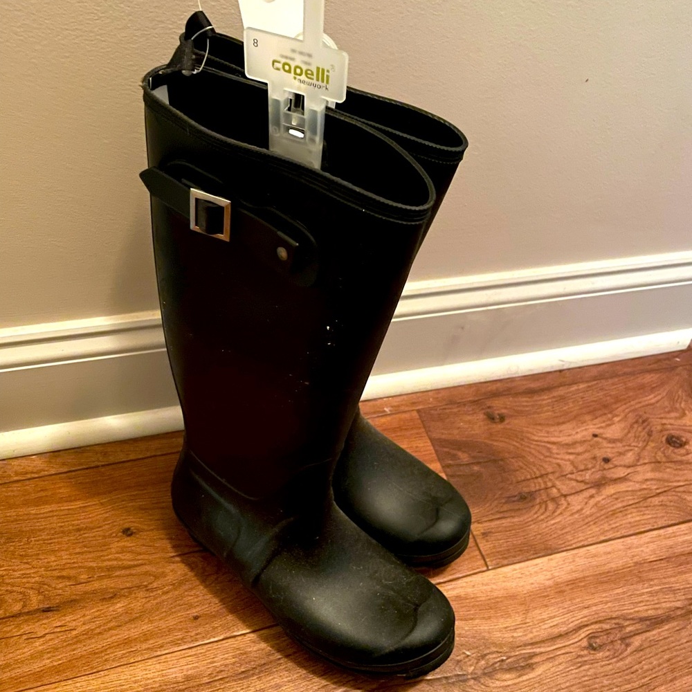 Capelli Rain Boots — Black